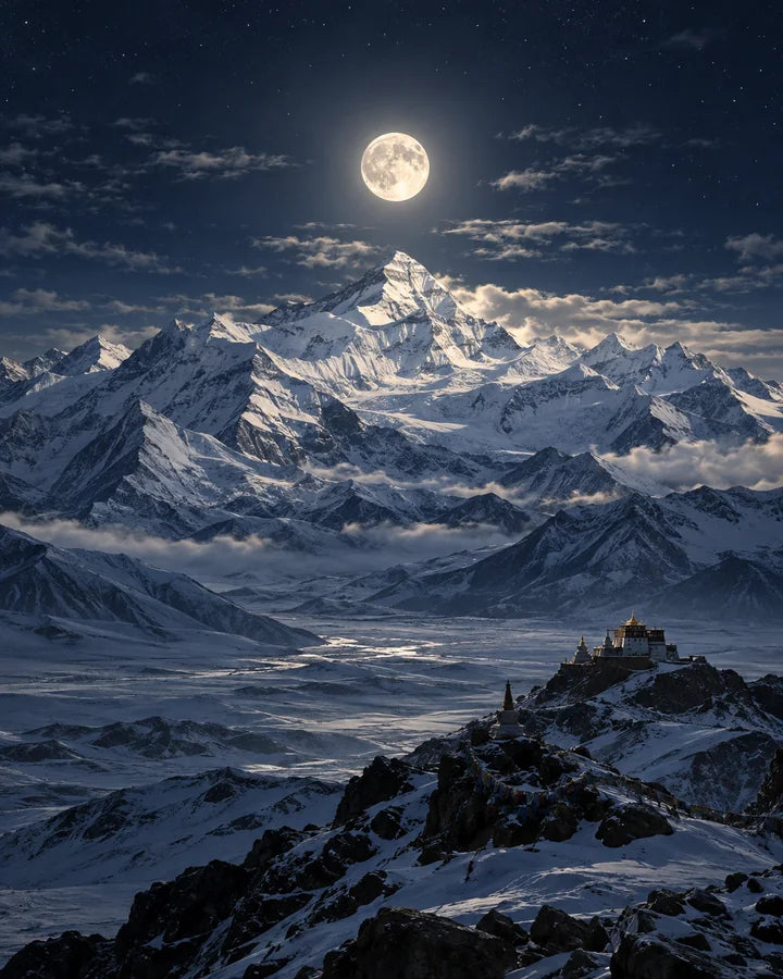 The Moonlit Summit